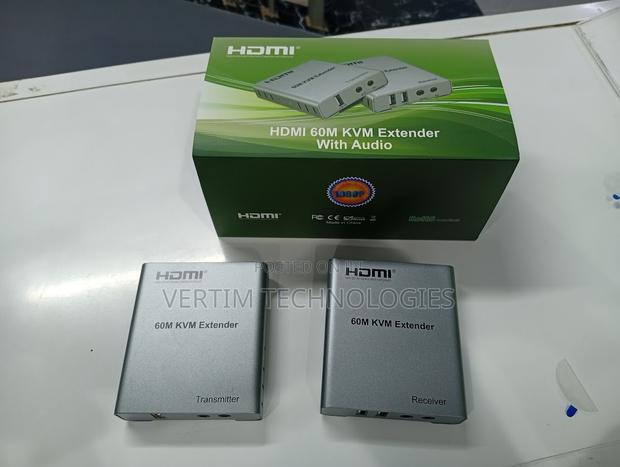Hdmi Over Cat6 KVM Extender 60m With Usb Keyboard Mouse