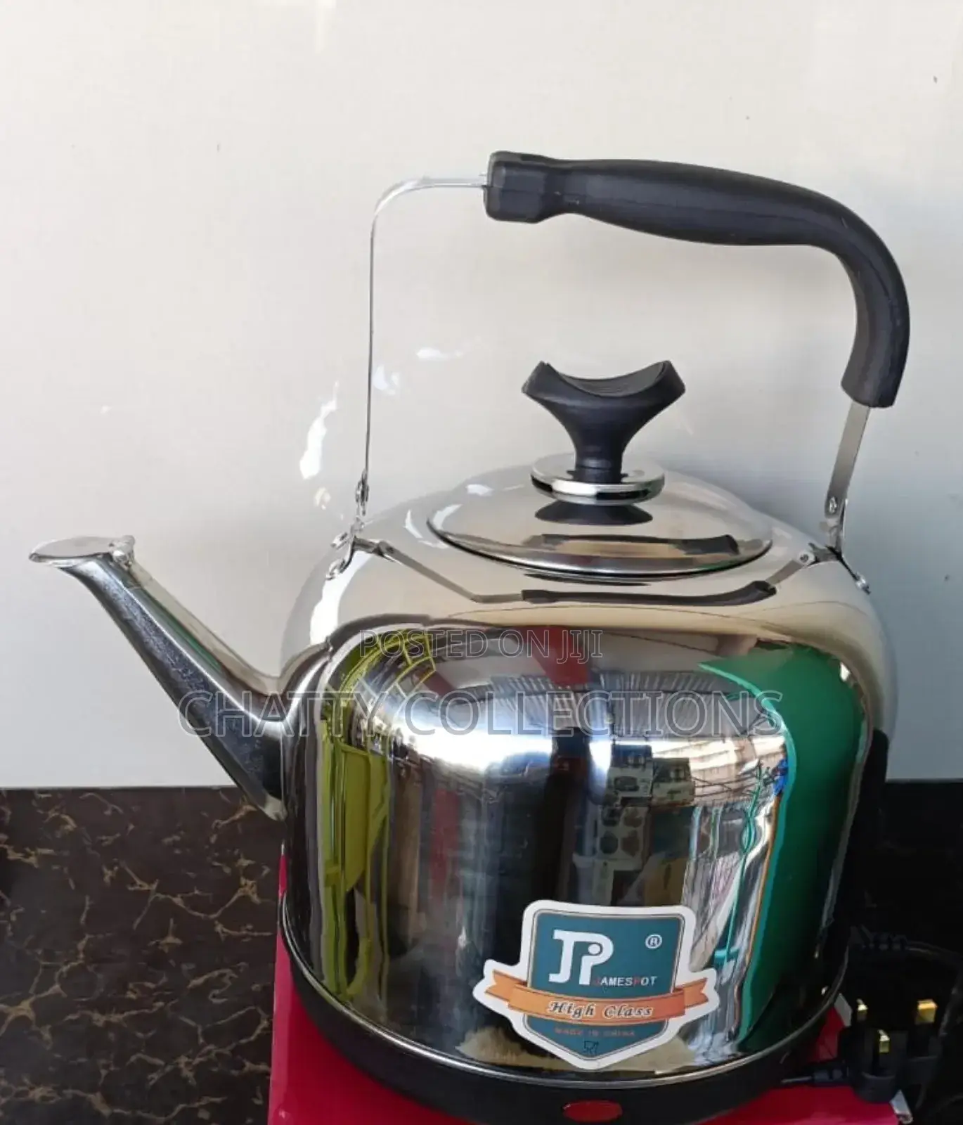 Jp Stainless Steel Beep Electric Kettle