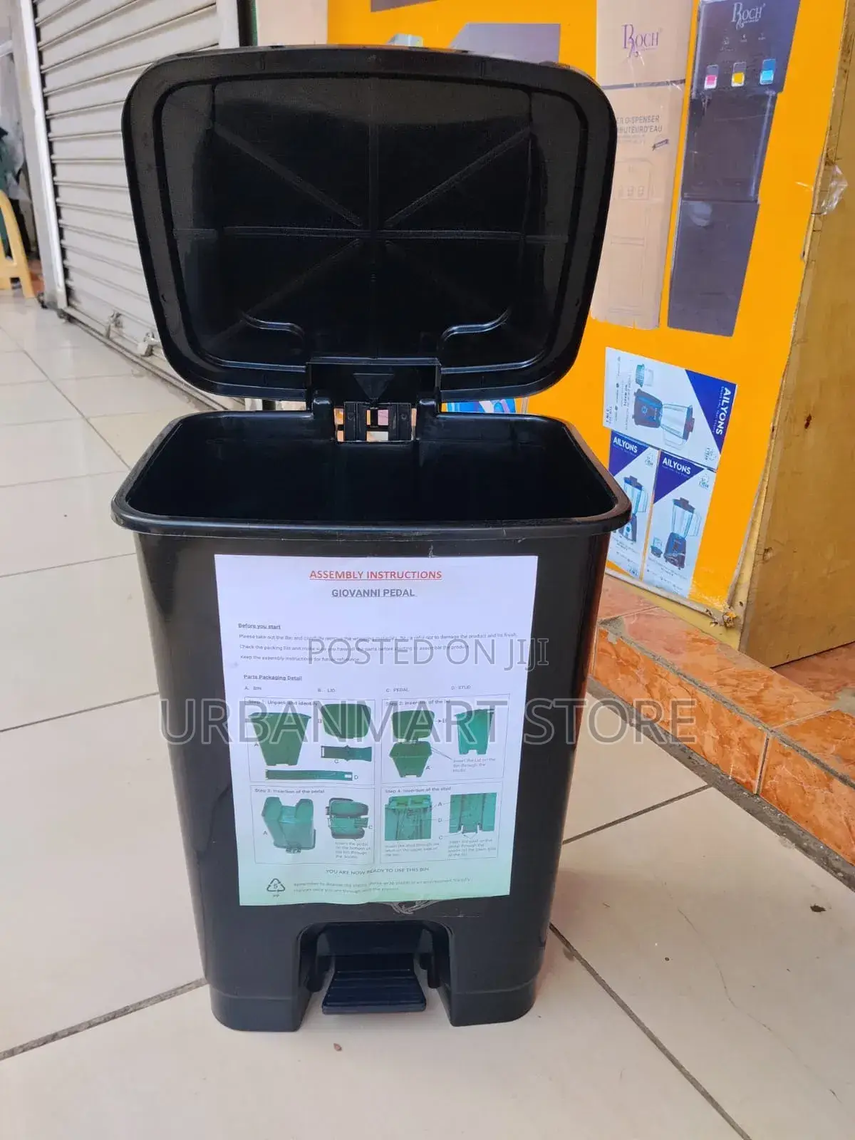Swing Bin, Dustbin 30 Litres