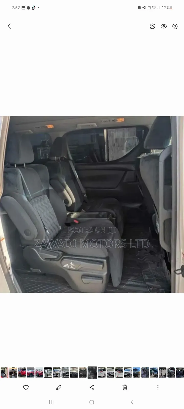 Toyota Vellfire 2019 Black