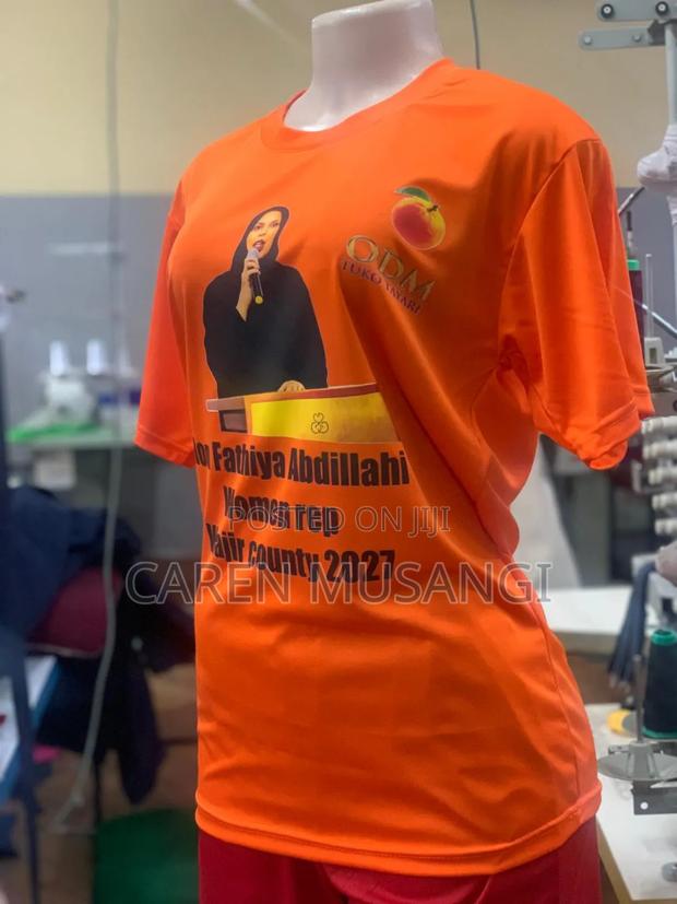 Polyester Campaign T-Shirts in Bulk