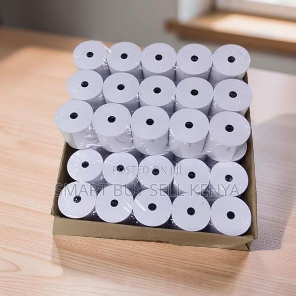Inkless Print 50 Pieces 80mm by 80mm by 13mm Thermal Paper Rolls