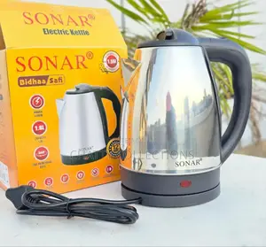 1.8 LTRS Stainless Steel Sonar Electric Kettle*