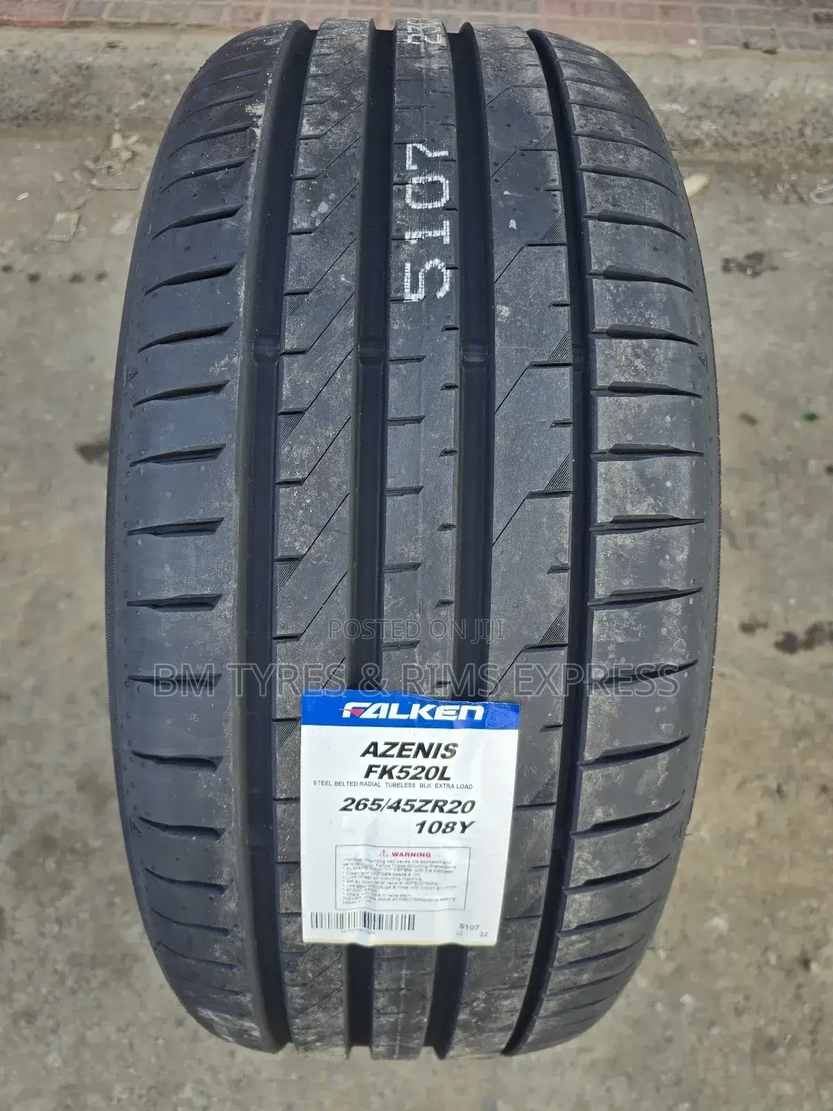 265 /45 R20 Falken Tyres (Japan)