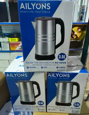 3.5 LTRS Ailyons Stainless Steel Electric Kettle