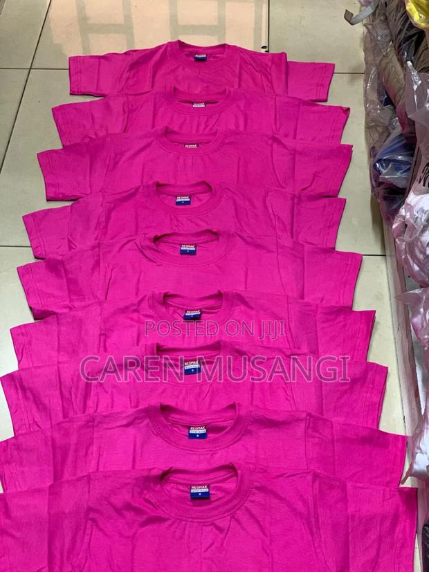 Classic Pure Round T-Shirts in Bulk