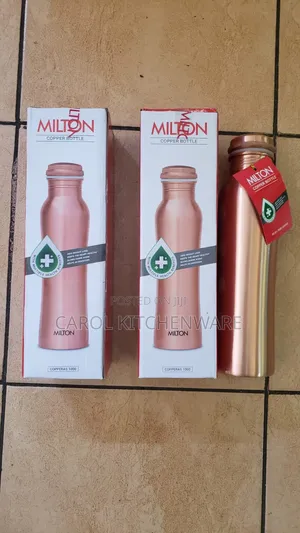 Copper Water Bottle 1~Litre