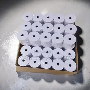 Even Feed 50 Pieces 80mm by 80mm by 13mm Thermal Paper Rolls