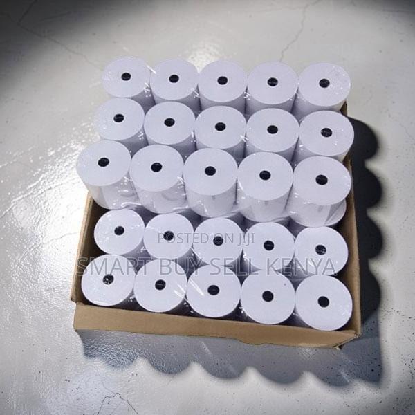 Even Feed 50 Pieces 80mm by 80mm by 13mm Thermal Paper Rolls