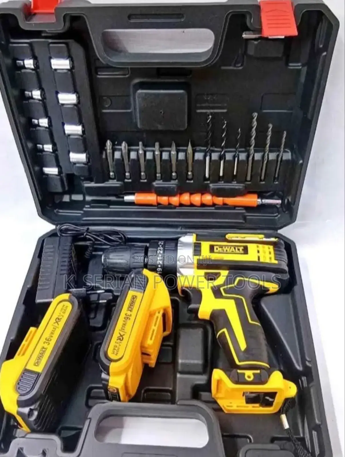 Heavy Duty Cordless Dewalt Drill 36v/ Cordless Dewalt Drill Set