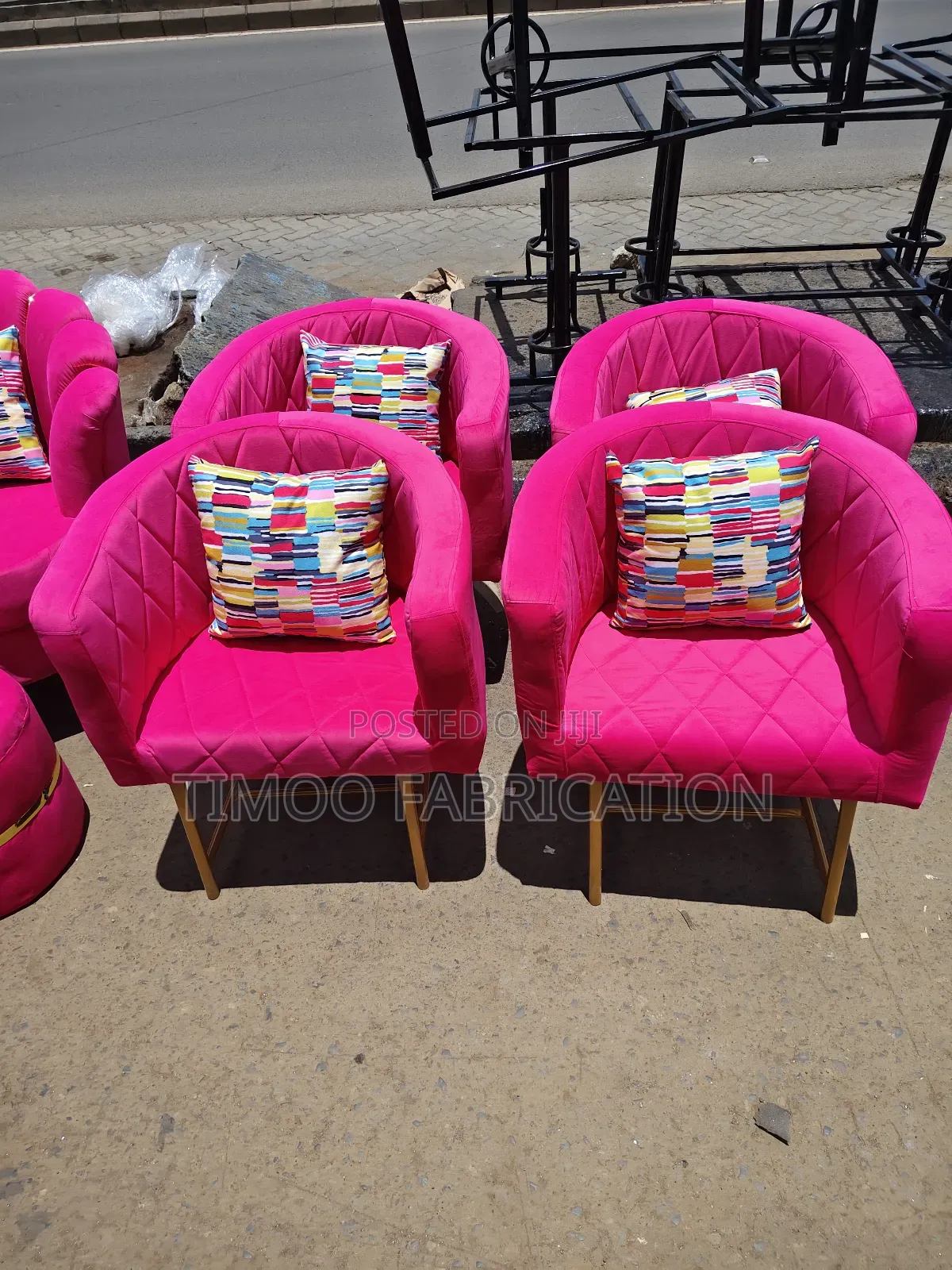 Styling Seats Baby Pink With Pillow