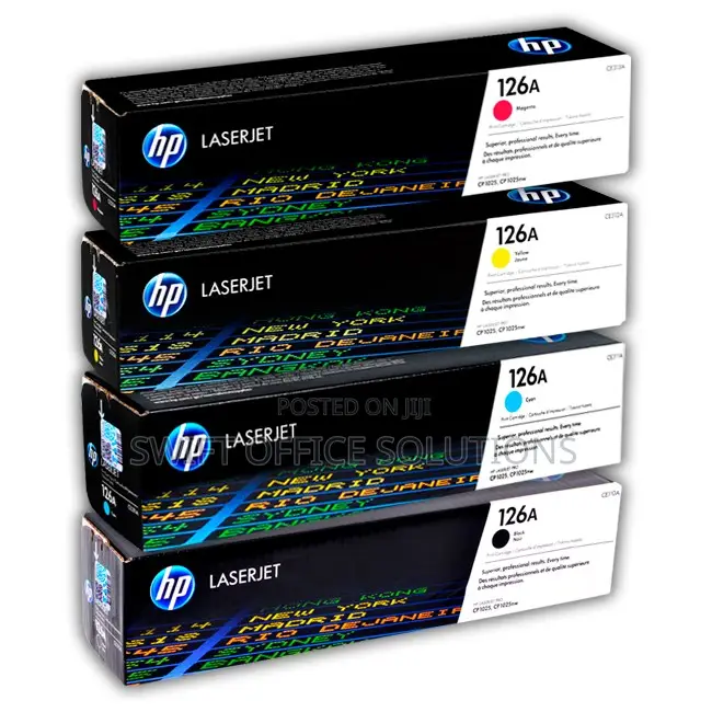 Hp 126a Toner Cartridge(Ce310a/Ce311a/Ce312a/Ce313a)