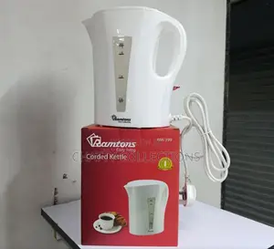 White 1.7 LTRS Ramtons Corded Electric Kettle