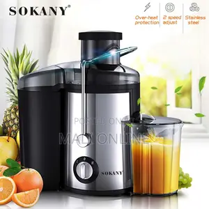 Sokany Juice Extractor 800w Juicer 80mm Wide Feed Chute 2 Speed