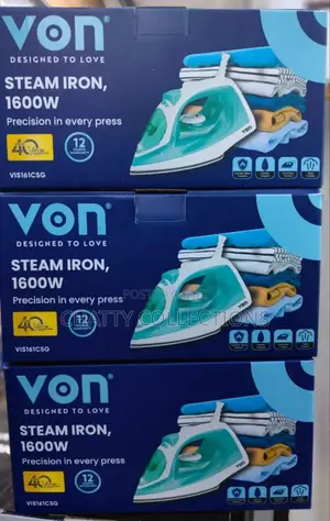 Von Vis161csg Steam Iron -1600w