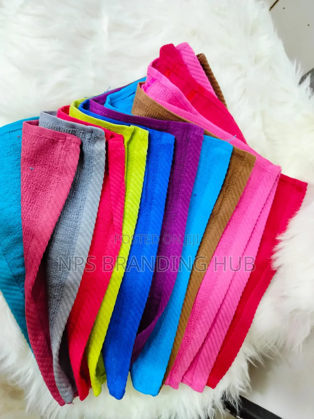 Coloured Face Towels (Dozen) SNG