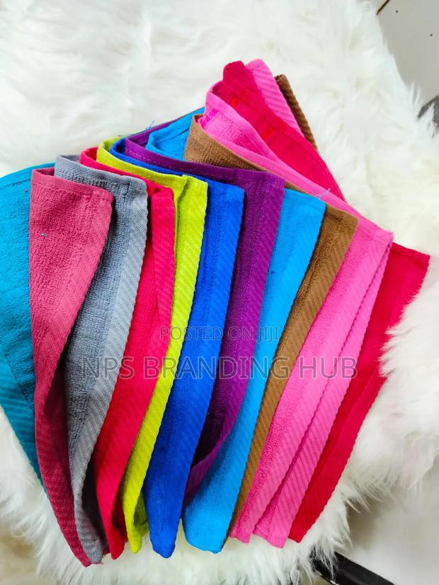 Coloured Face Towels (Dozen) SNG