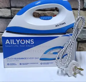 Ailyons Electric Dry Iron Box White Blue Pc