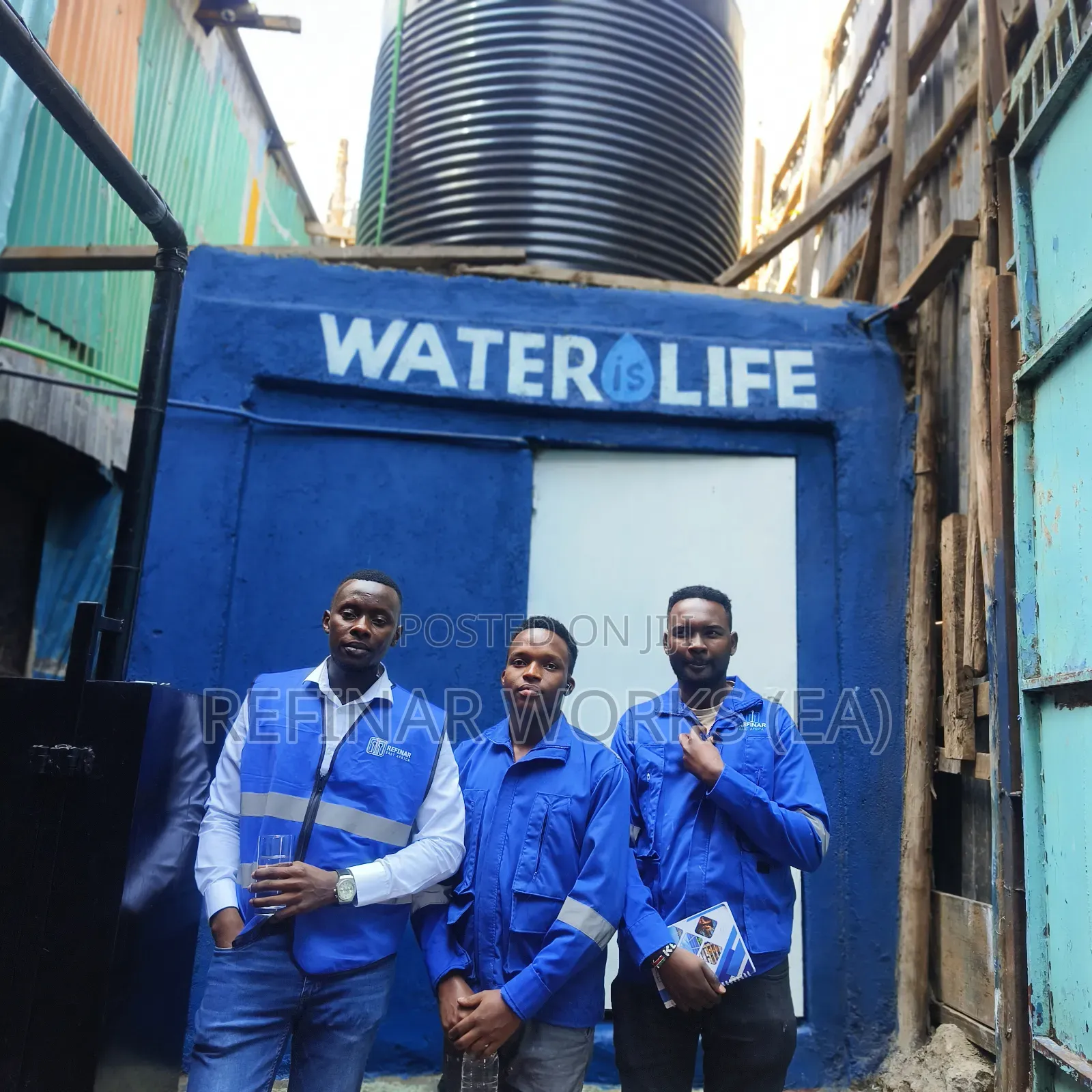 Turn Salty Borehole Water Clean Reverse Osmosis Water Purifier System