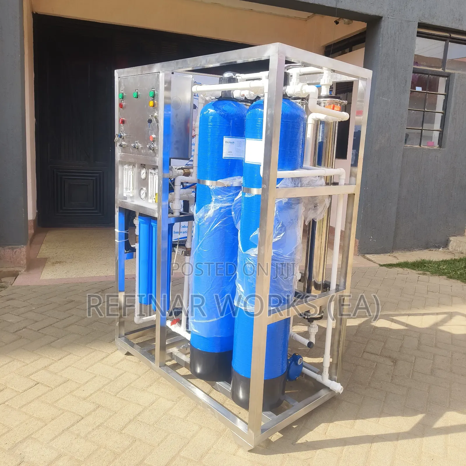 Turn Salty Borehole Water Clean Reverse Osmosis Water Purifier System