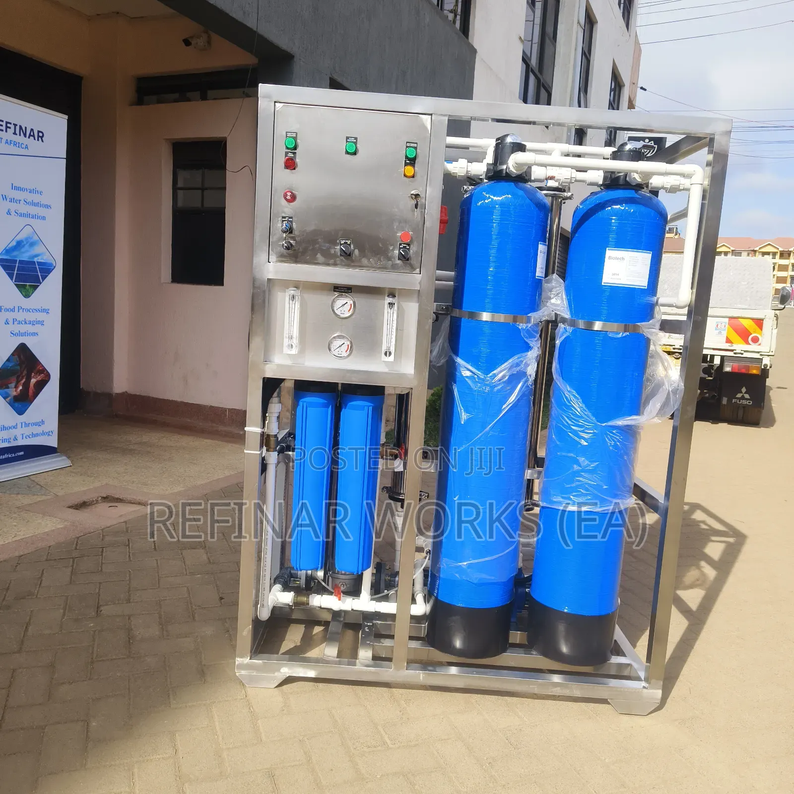 Turn Salty Borehole Water Clean Reverse Osmosis Water Purifier System