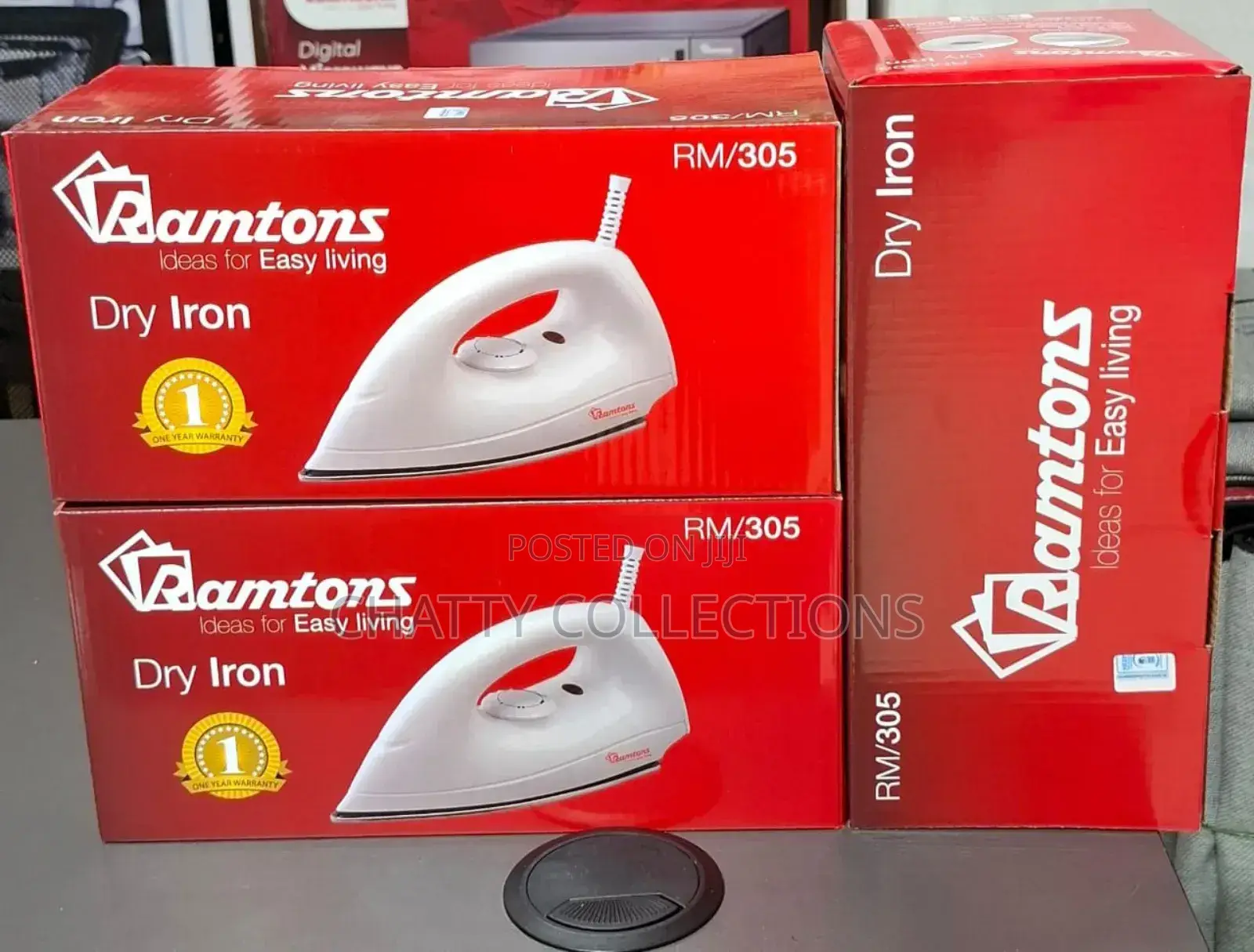 White Ramtons Dry Iron Rm/305