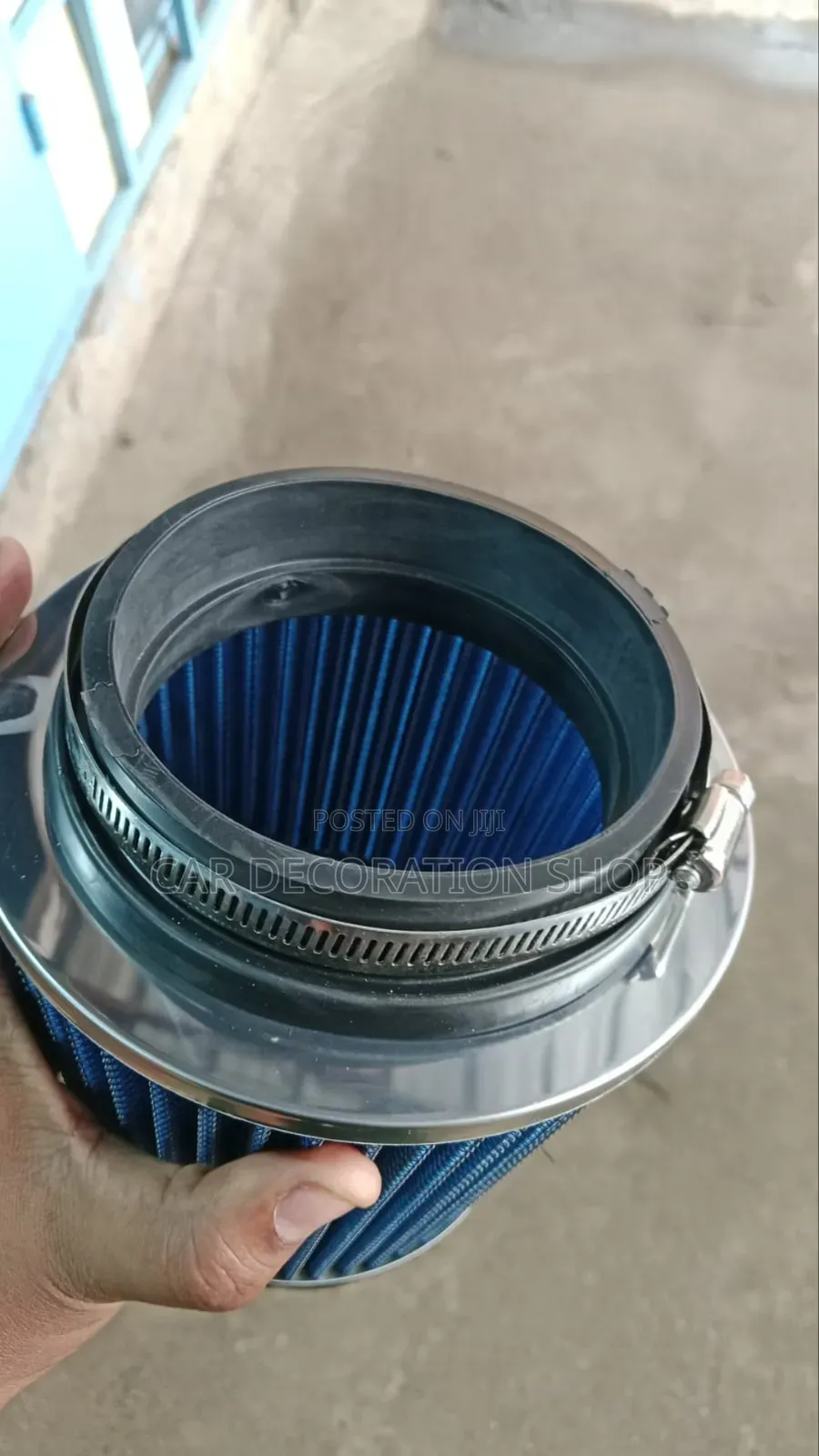 New Spectre Performance Air Filter With 3/3.5/4 Inch Fitting Adapters