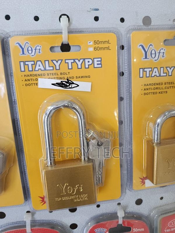 Yofi Italy Type Top Security Padlock - main view