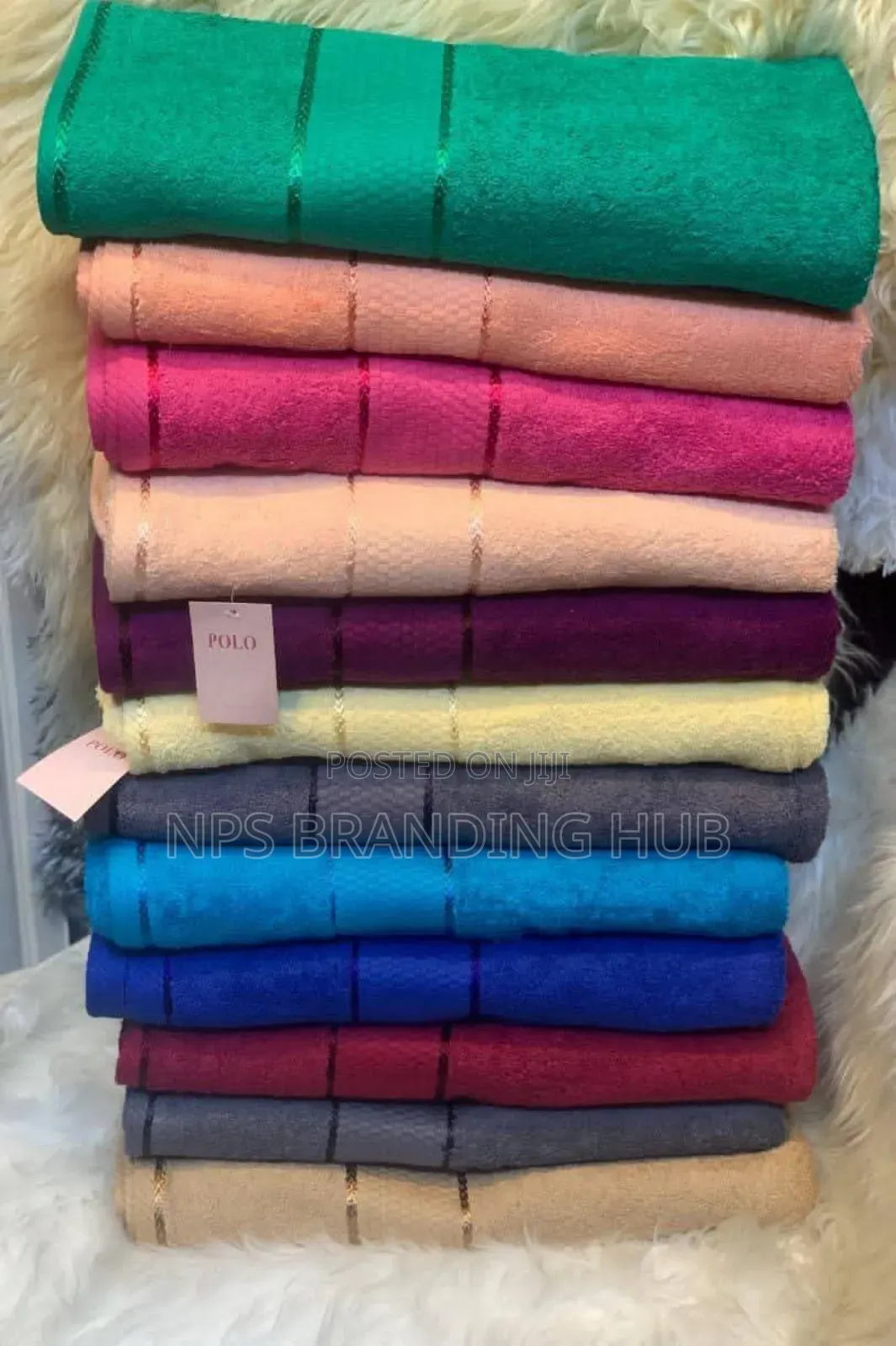 Cotton Polo Luxury Towels Size:100*150 Cm SNG