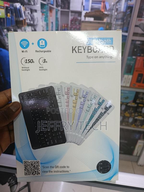 Rechargeable Bluetooth Keyboard,