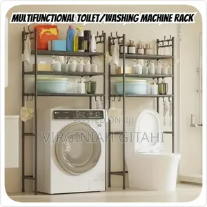 Yh6609a 30kg Detachable Metallic3 Layer Washing Machine Rack With Hook