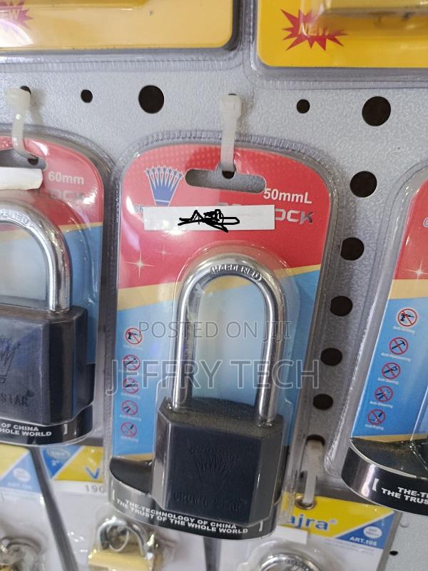 50mm Hardened Steel Padlock