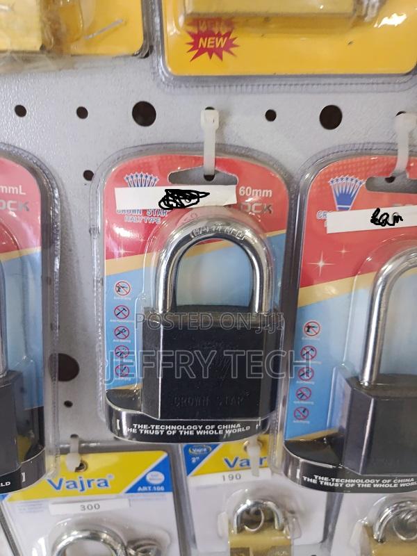 60mm Heavy-Duty Padlock Designed for High-Security Applications.