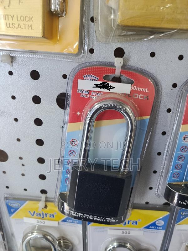 Crown Star Art-107 Heavy-Duty Padlock