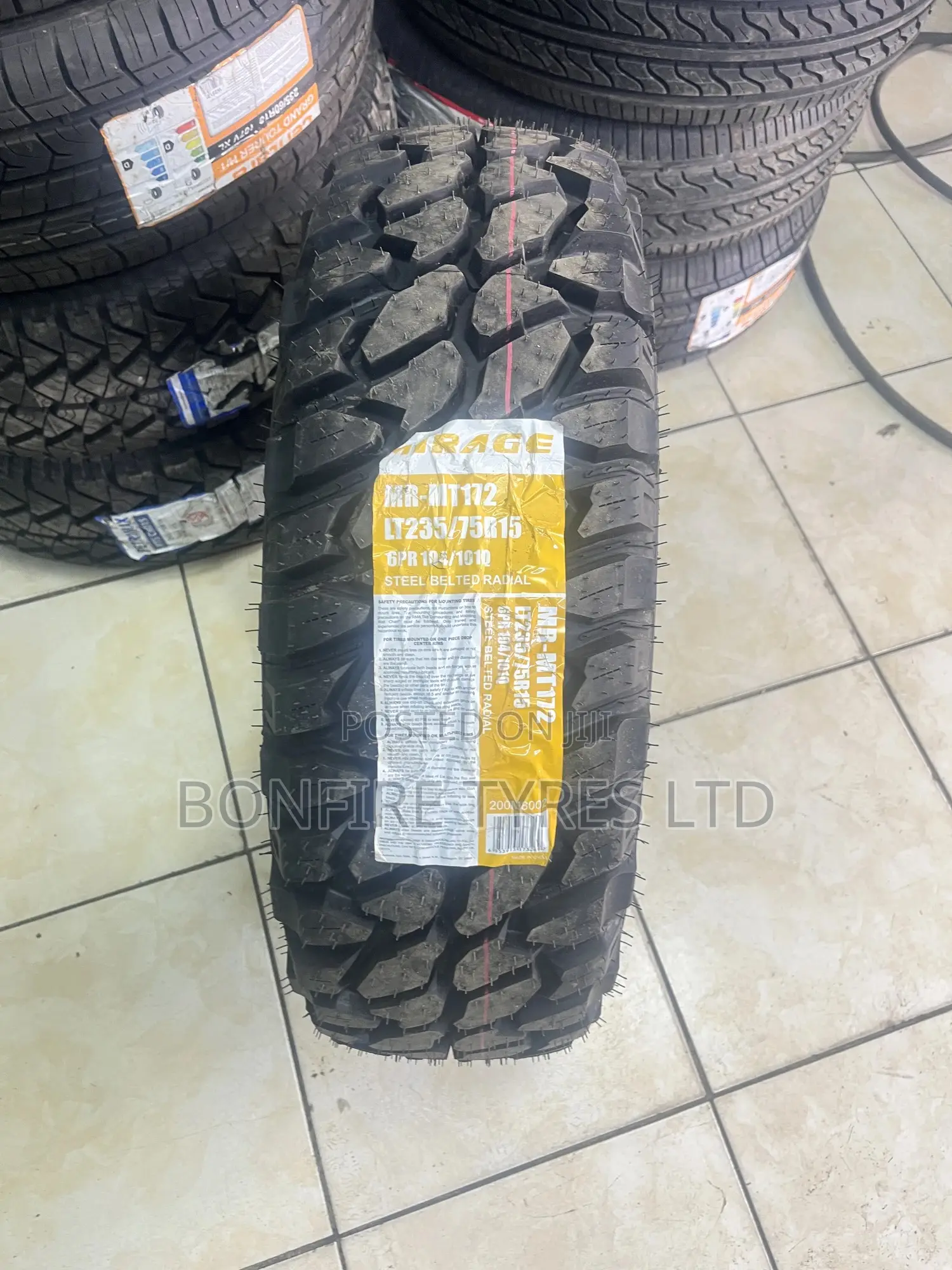 235/75r15lt Mirage