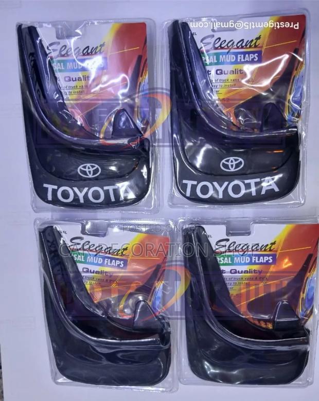 4pc Pack Branded or Unbranded Rubber Mudflaps Universal Fit