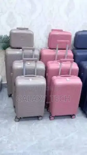 4in 1 Unbreakable Rubber Suitcases//Travel Bags