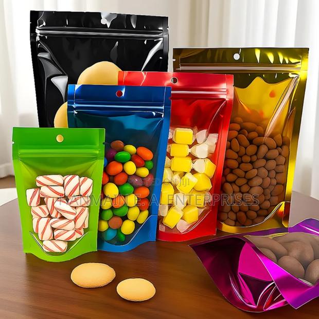 Transparent Front Window Ziplock Mylar Bags. - thumbnail 4