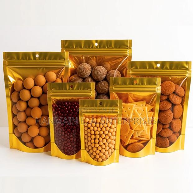 Transparent Front Window Ziplock Mylar Bags. - thumbnail 6