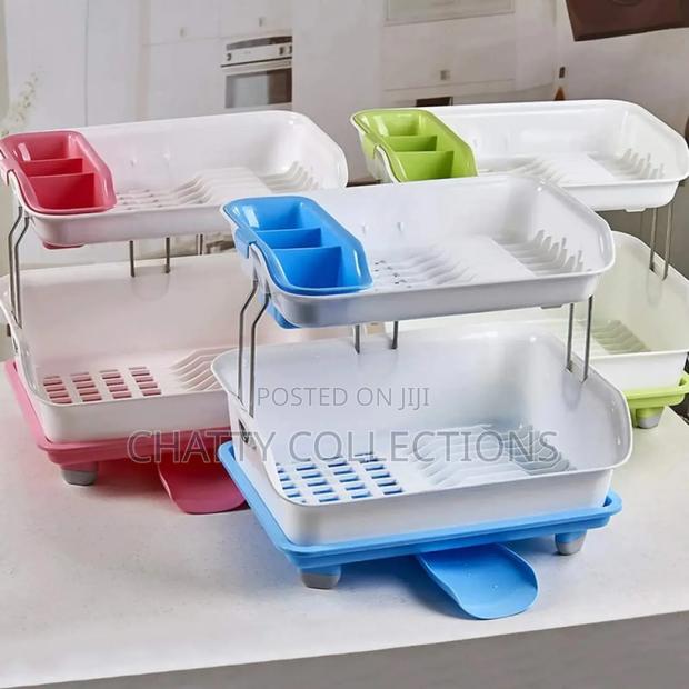 Plastic Classy 2 Layer Classy Dish Drainer