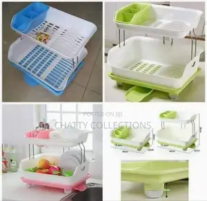 Plastic Classy 2 Layer Classy Dish Drainer