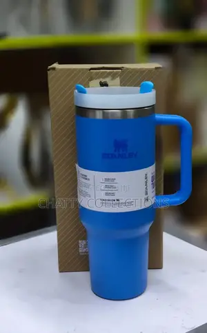 1.2ltrs Blue Plain Insulated Stanley Mugs