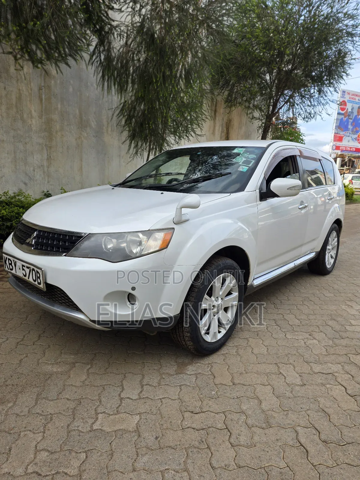 Mitsubishi Outlander 2.4i GLS Automatic 4x4 2008 White