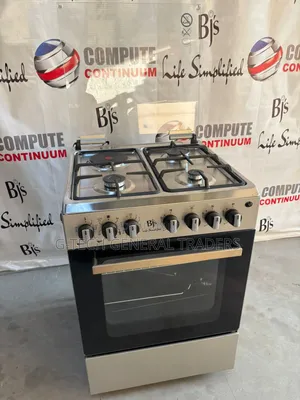 Elite Series BJS 3gas+1hotplate 60*60 Standing Cooker