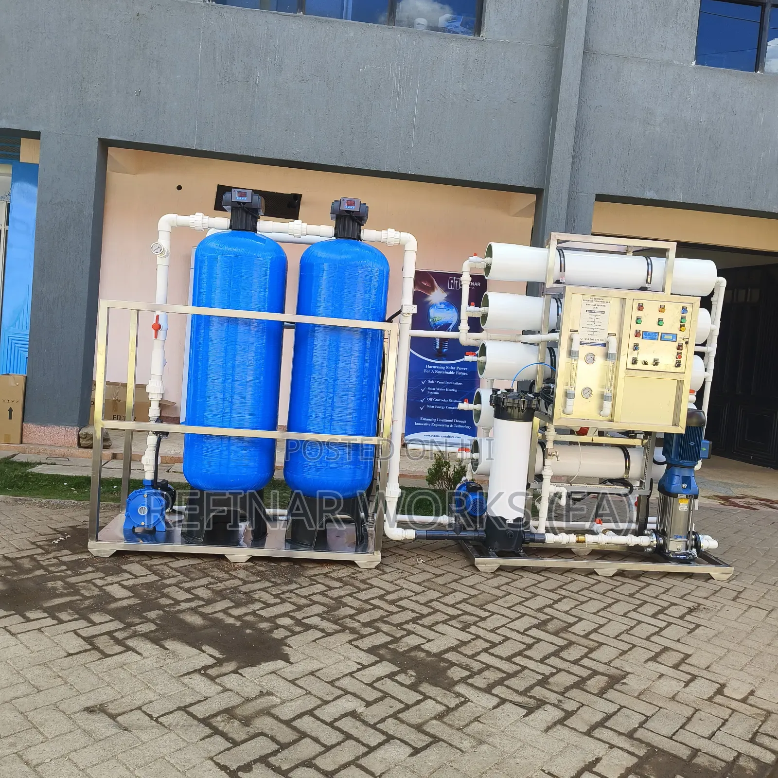 Industrial Ro Machines for Borehole Water – 2000lph to 10,000lph
