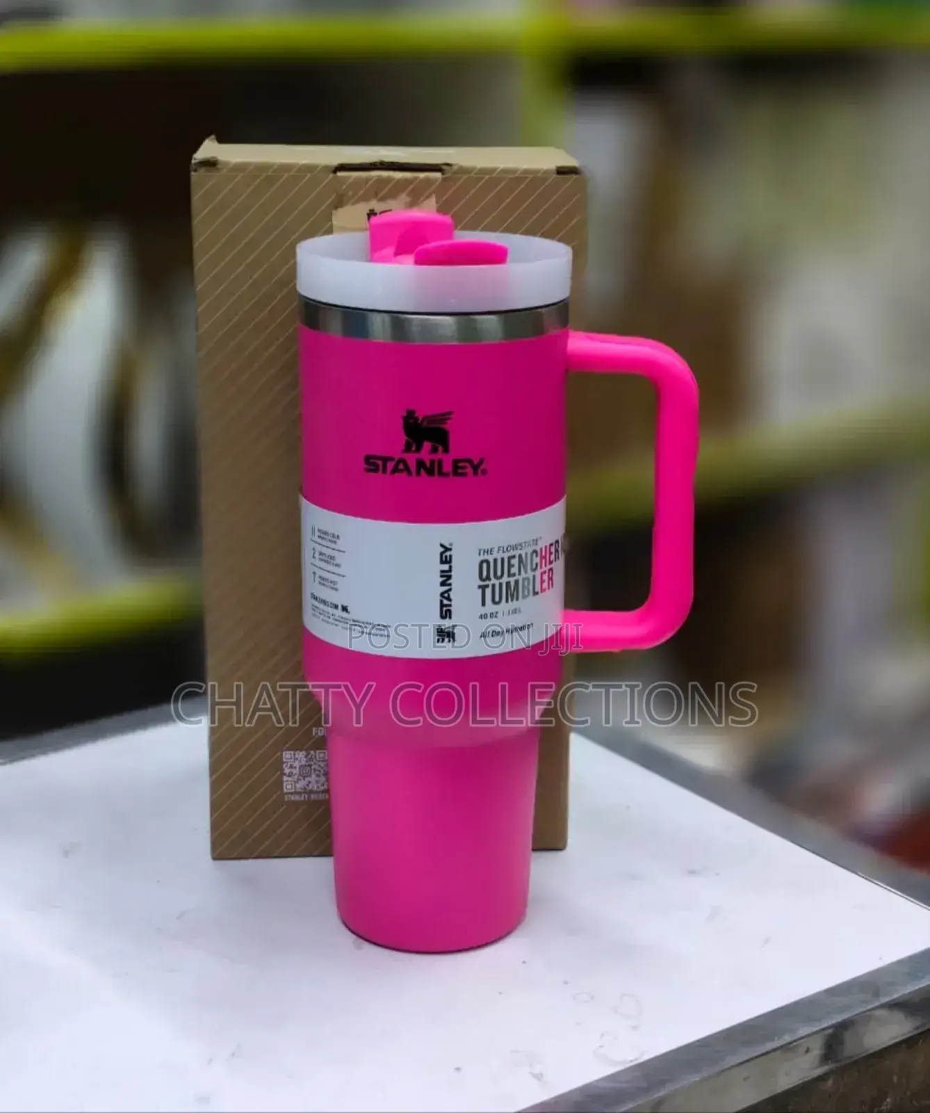 Hot Pink 1.2 LTRS Original Insulated Stanley Mug