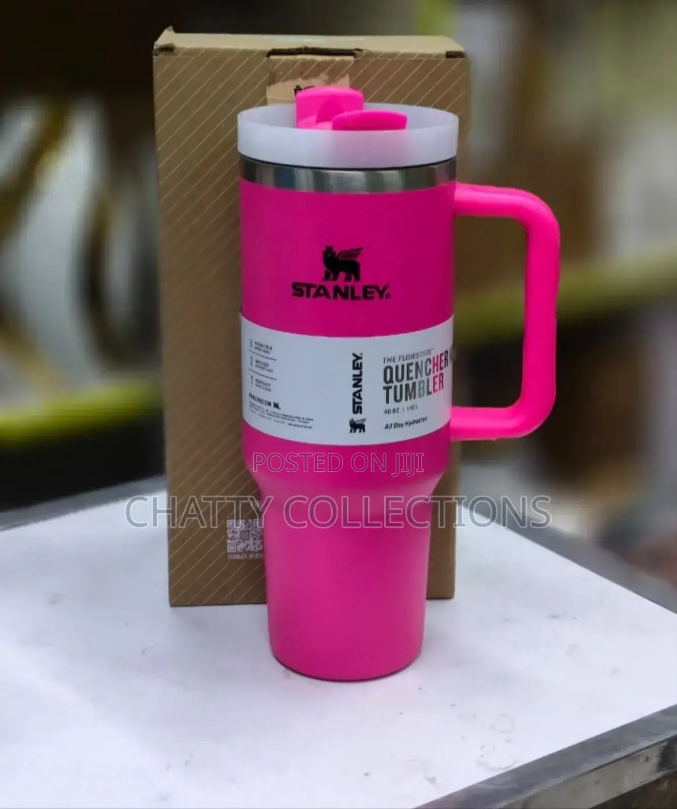 Hot Pink 1.2 LTRS Original Insulated Stanley Mug