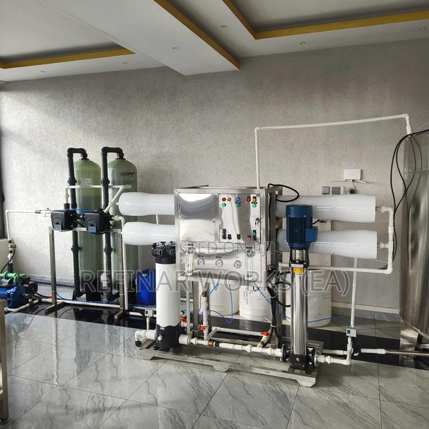 3000 – 10,000lph Reverse Osmosis Systems With Full Pretreatment Uv