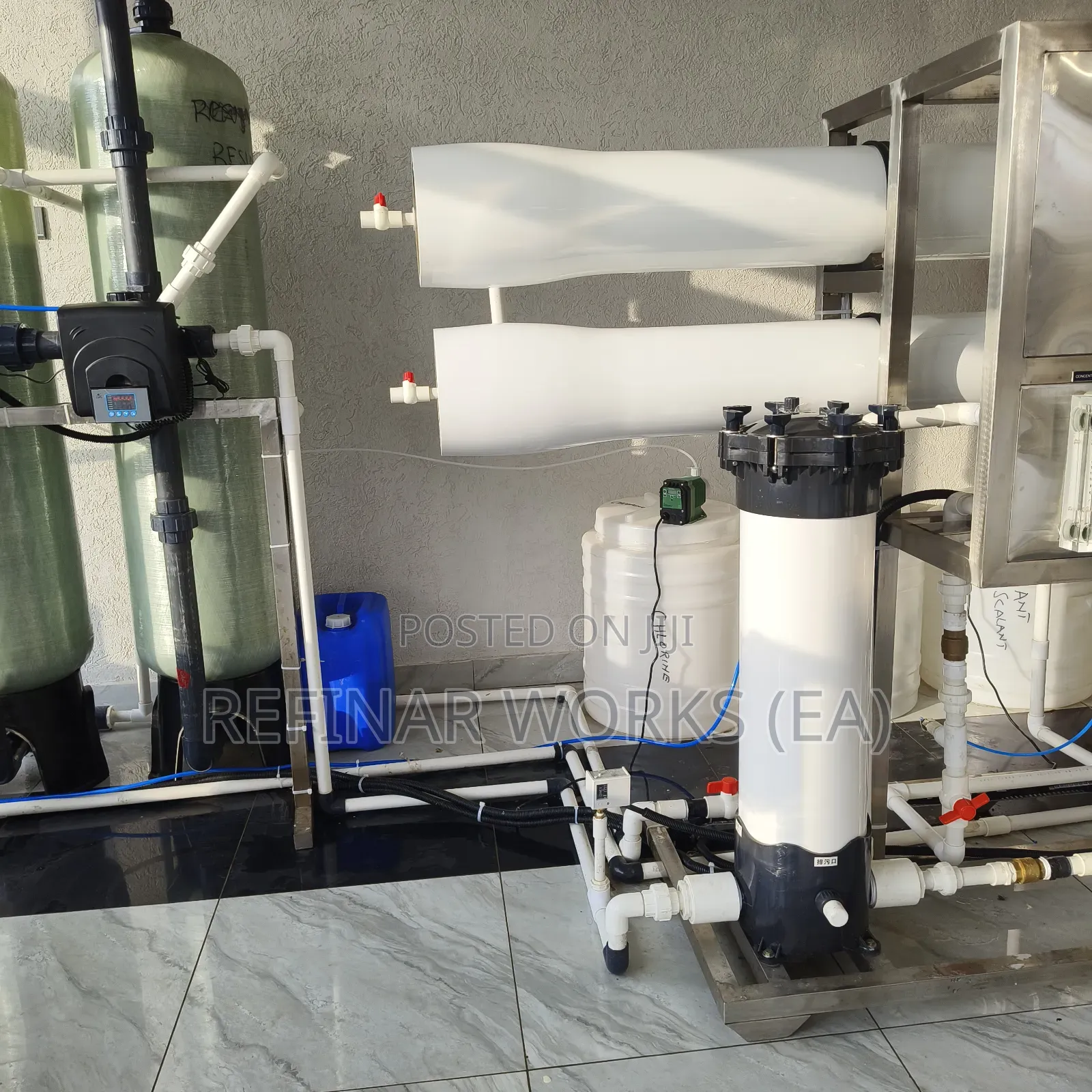 3000 – 10,000lph Reverse Osmosis Systems With Full Pretreatment Uv
