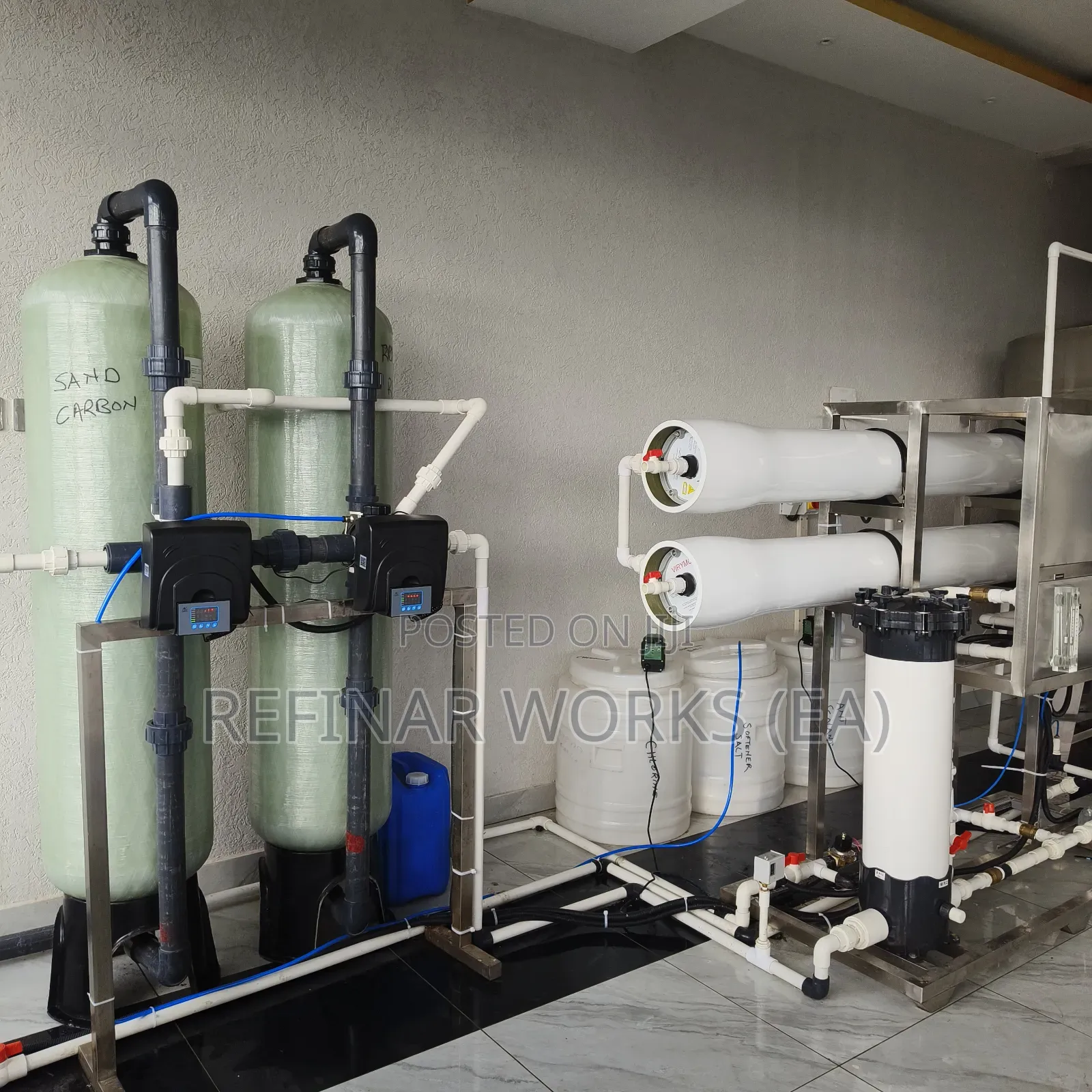Heavy-Duty Ro Water Purification Plants – High TDS Fluoride Removal